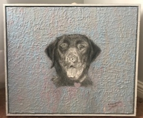 Cali charcoal Painting
