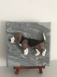 Beagle Sculpture & Painting for Sale